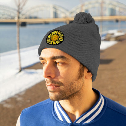 bTC sUN Eight Pom Pom Beanie