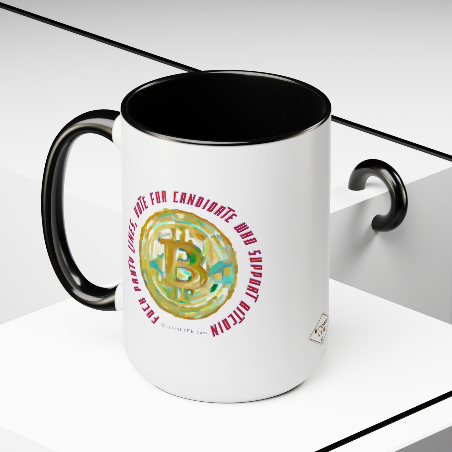 Vote - F*ck Party Lines Mug