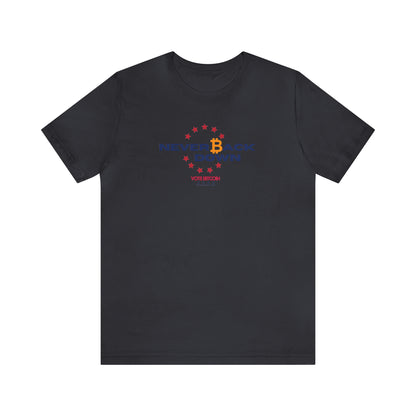 Vote - Bitdesan Short Sleeve T-Shirt