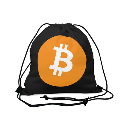 Bitcoin Outdoor Drawstring Bag, BTC2