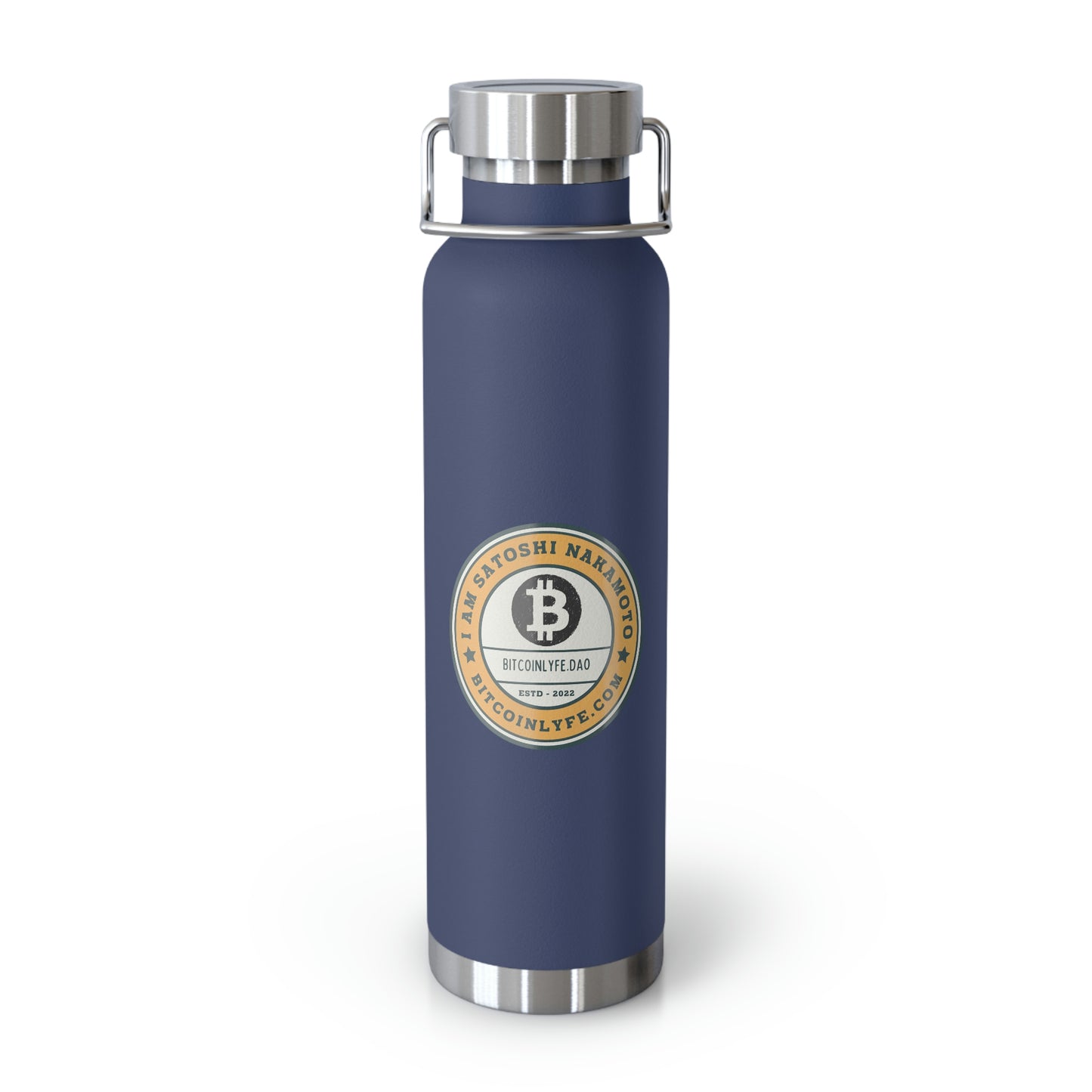 I Am Satoshi 22oz Vacuum Insulated Bottle - Six