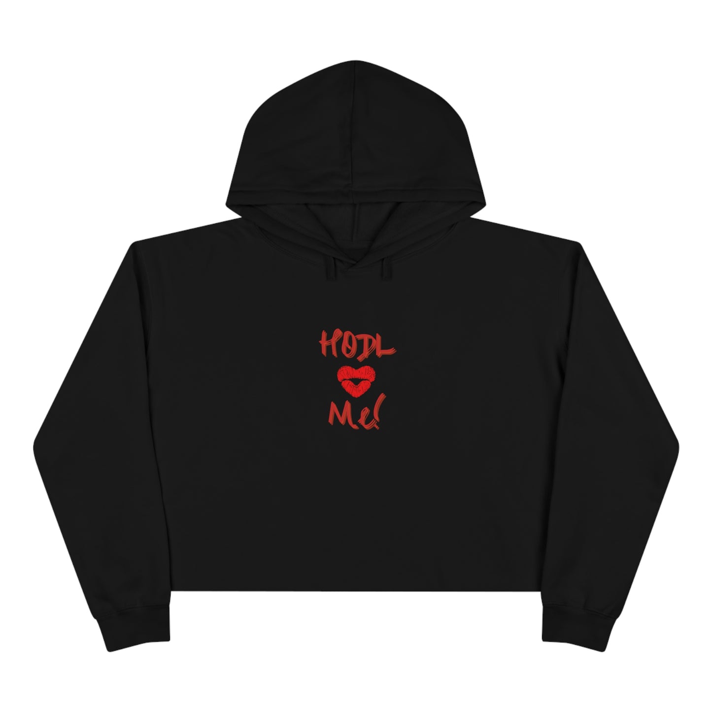 HODL Me Women's Crop Hoodie