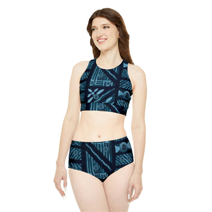 Women's Sporty Bikini Set, BTC-Fourteen