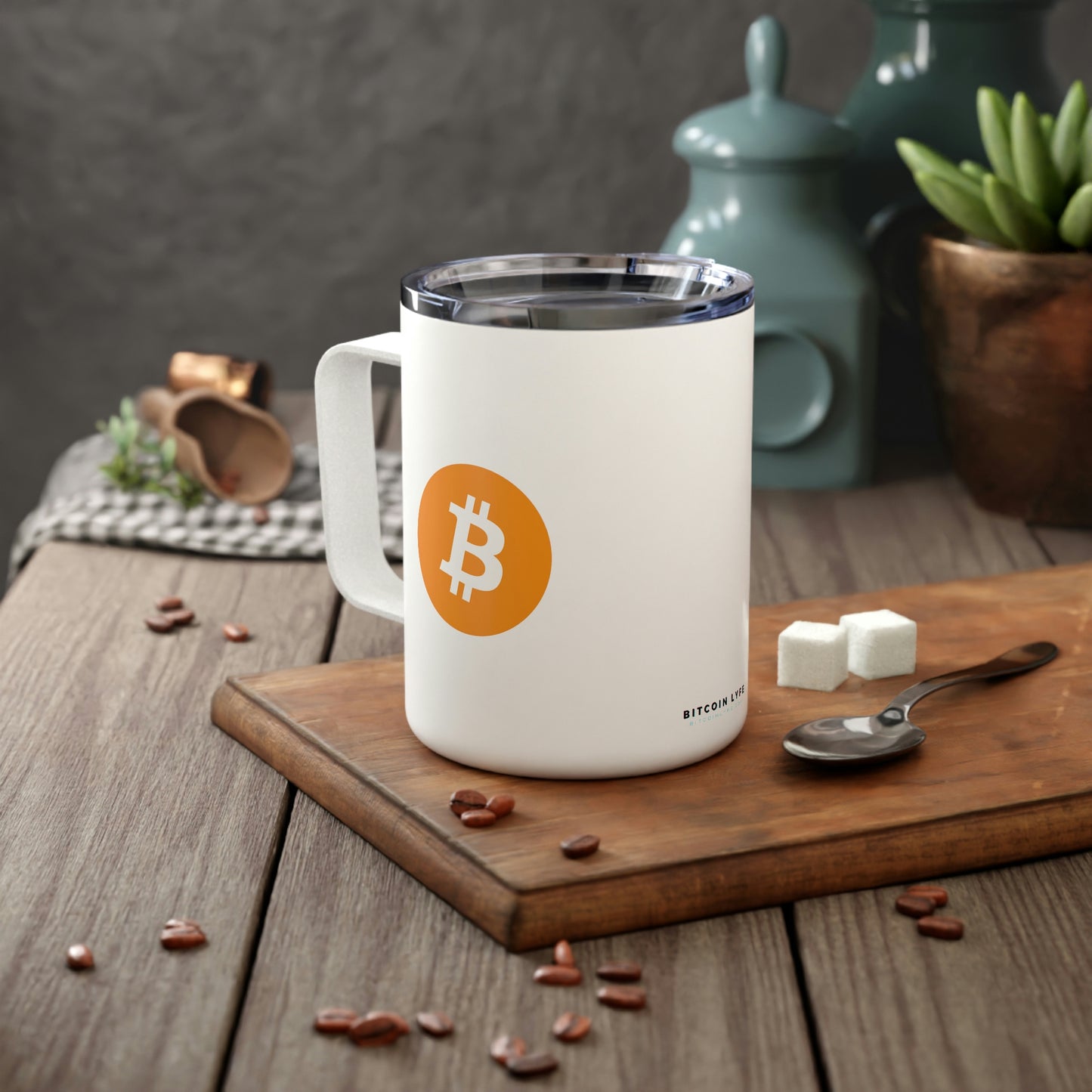 BTC2 Insulated Coffee Mug, 10oz