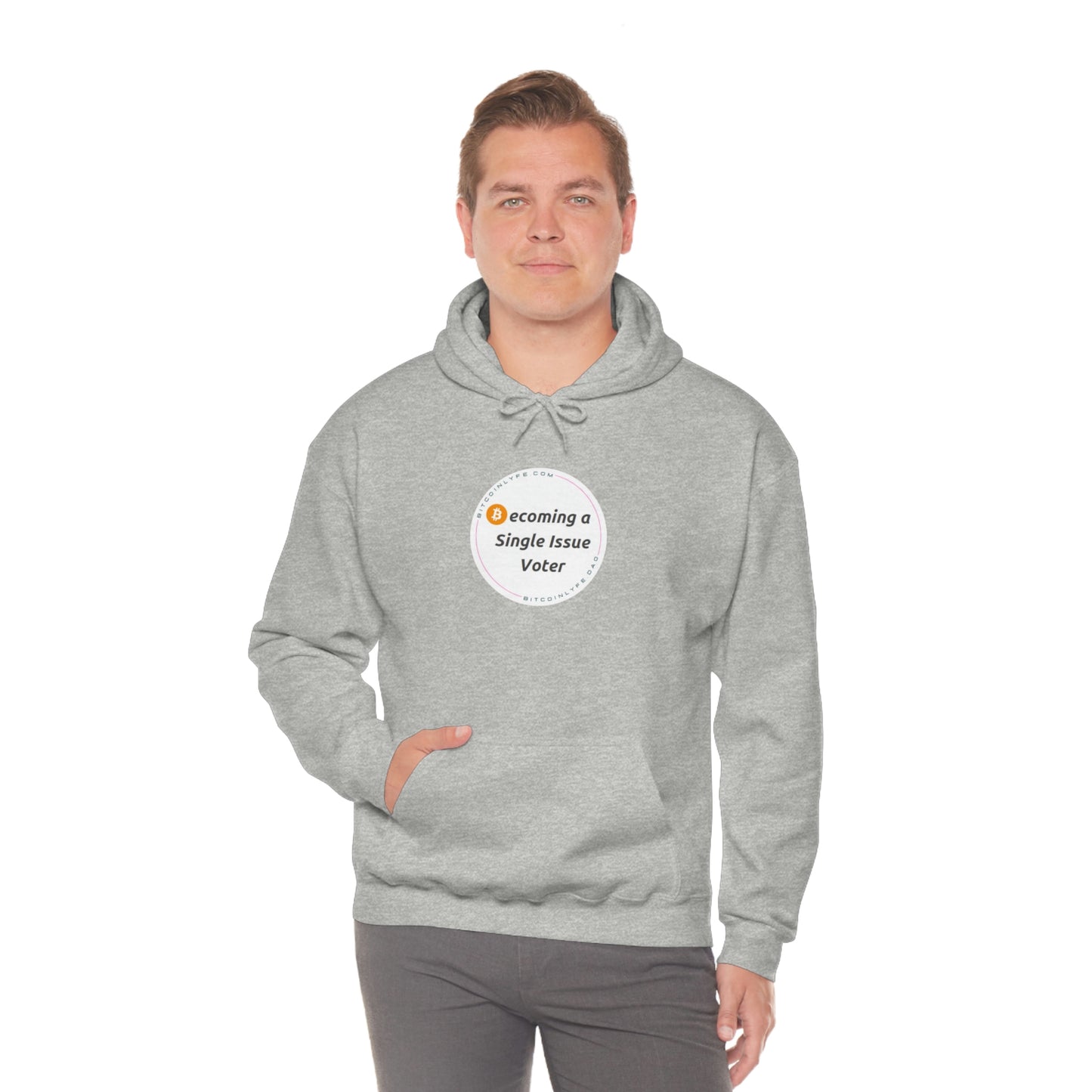 Becoming a Single Issue Voter Hooded Sweatshirt 1