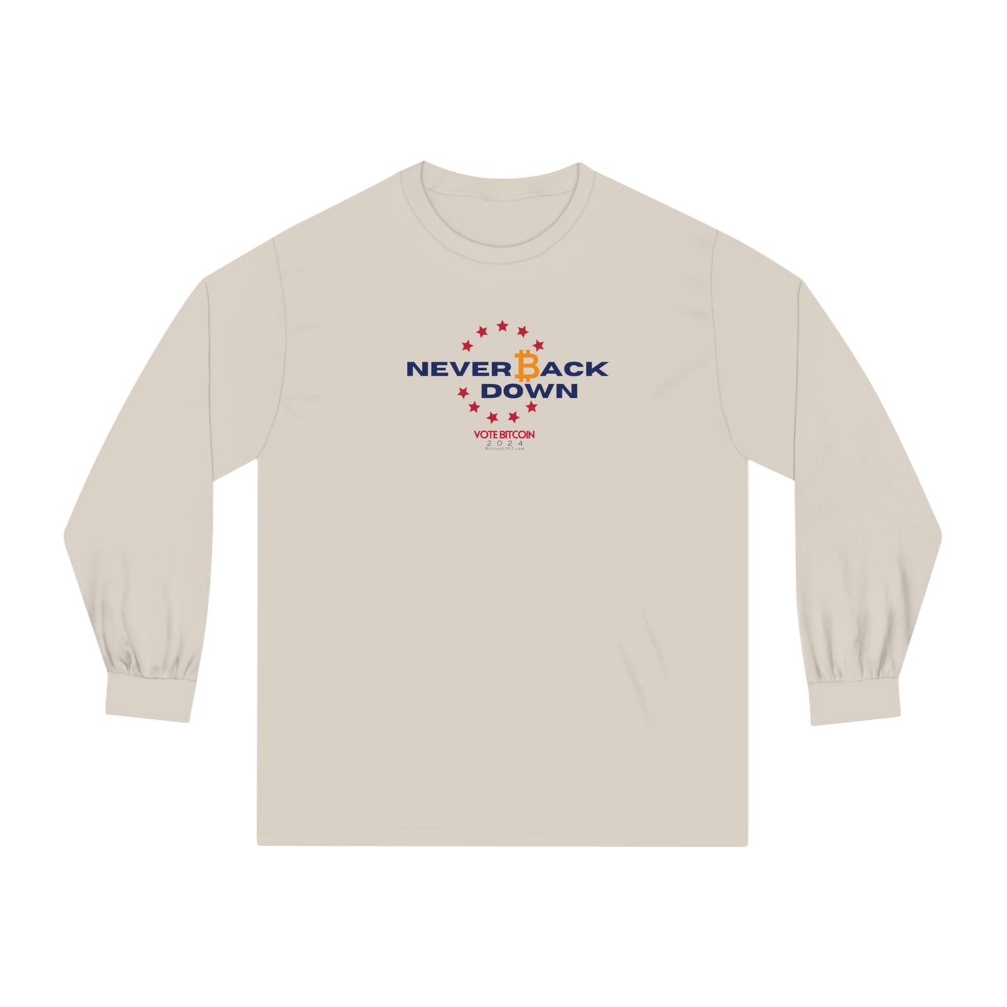 Vote - Bitdesan Long Sleeve T-Shirt