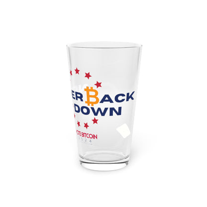 Vote - Bitdesan Pint Glass