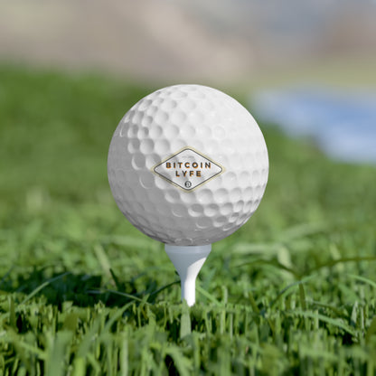 Bitcoin LYFE (Transparent) Golf Balls