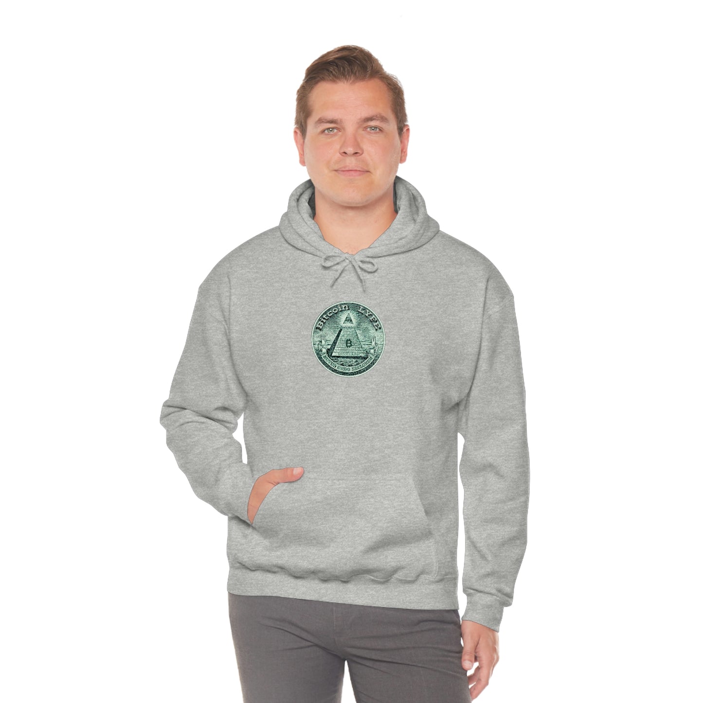 Bitcoin LYFE Pyramid Hoodie