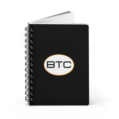 Bitcoin Oval #1 Spiral Bound Journal