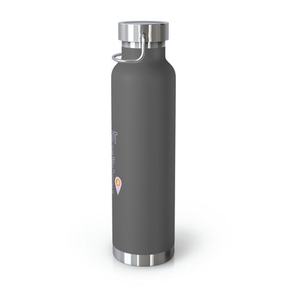 BTC Proof Right Here 22oz Vacuum Insulated Bottle #2