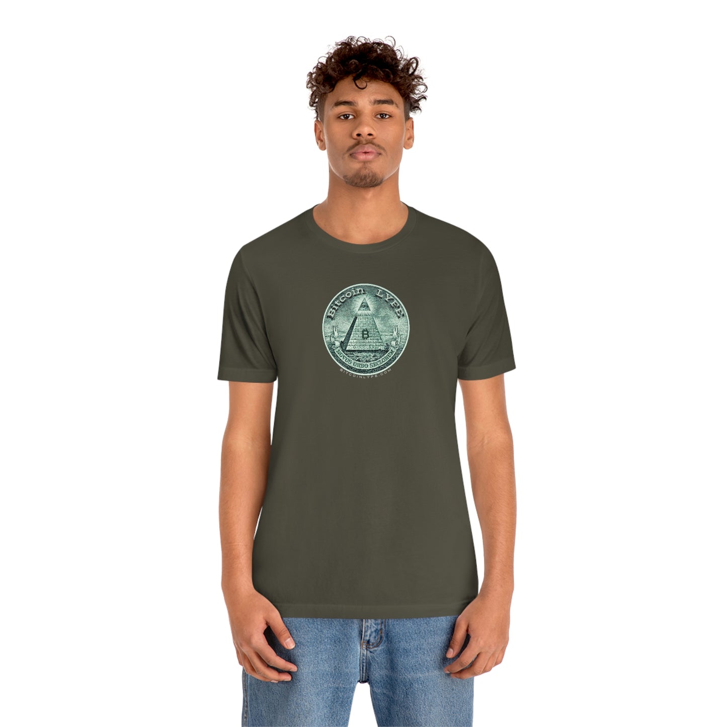 Bitcoin LYFE Pyramid T-Shirt