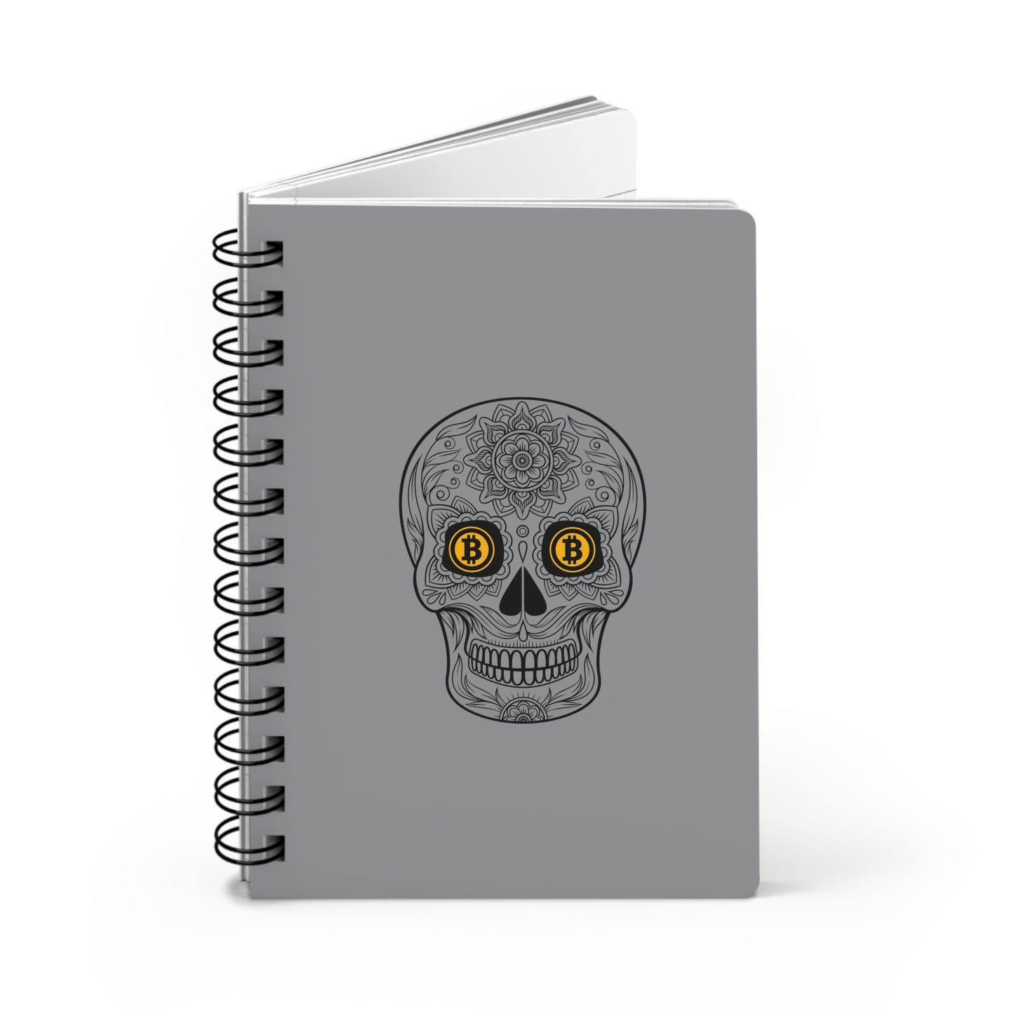 Día de los Muertos BTC Spiral Bound Journal, Siete