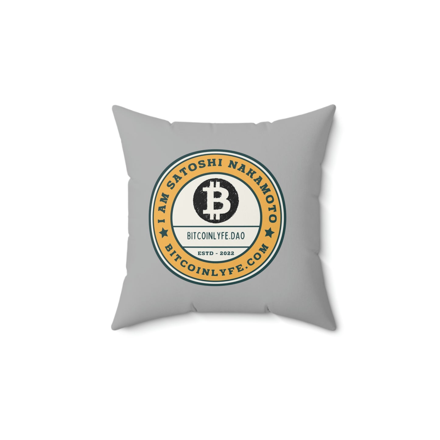 I Am Satoshi Pillow - Six