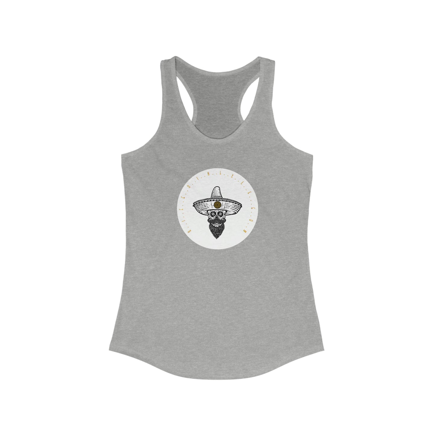 Día de los Muertos BTC Women's Racerback Tank, Veinte