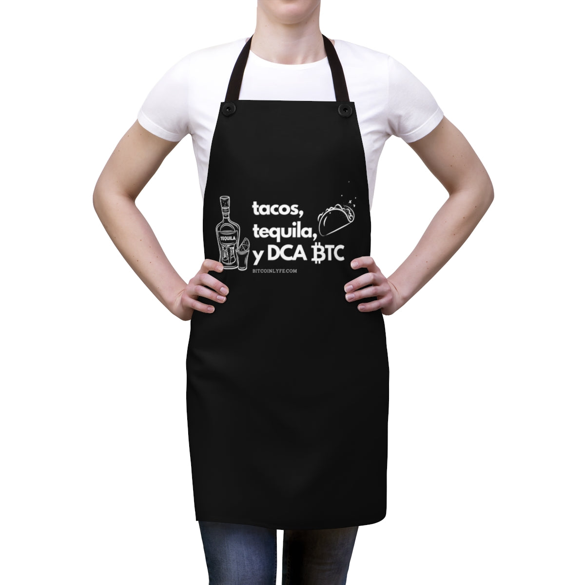 Tequila and DCA BTC Apron