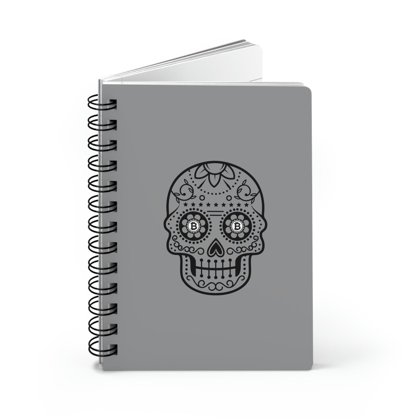 Día de los Muertos BTC Spiral Bound Journal, Nueve