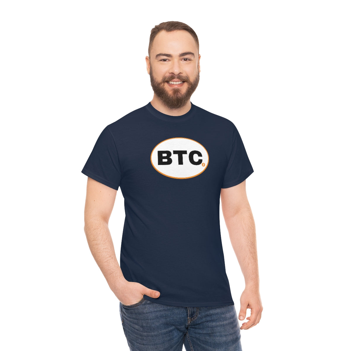 BTC Oval #3 Cotton T-Shirt