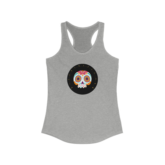 Día de los Muertos BTC Women's Racerback Tank, Dieciocho