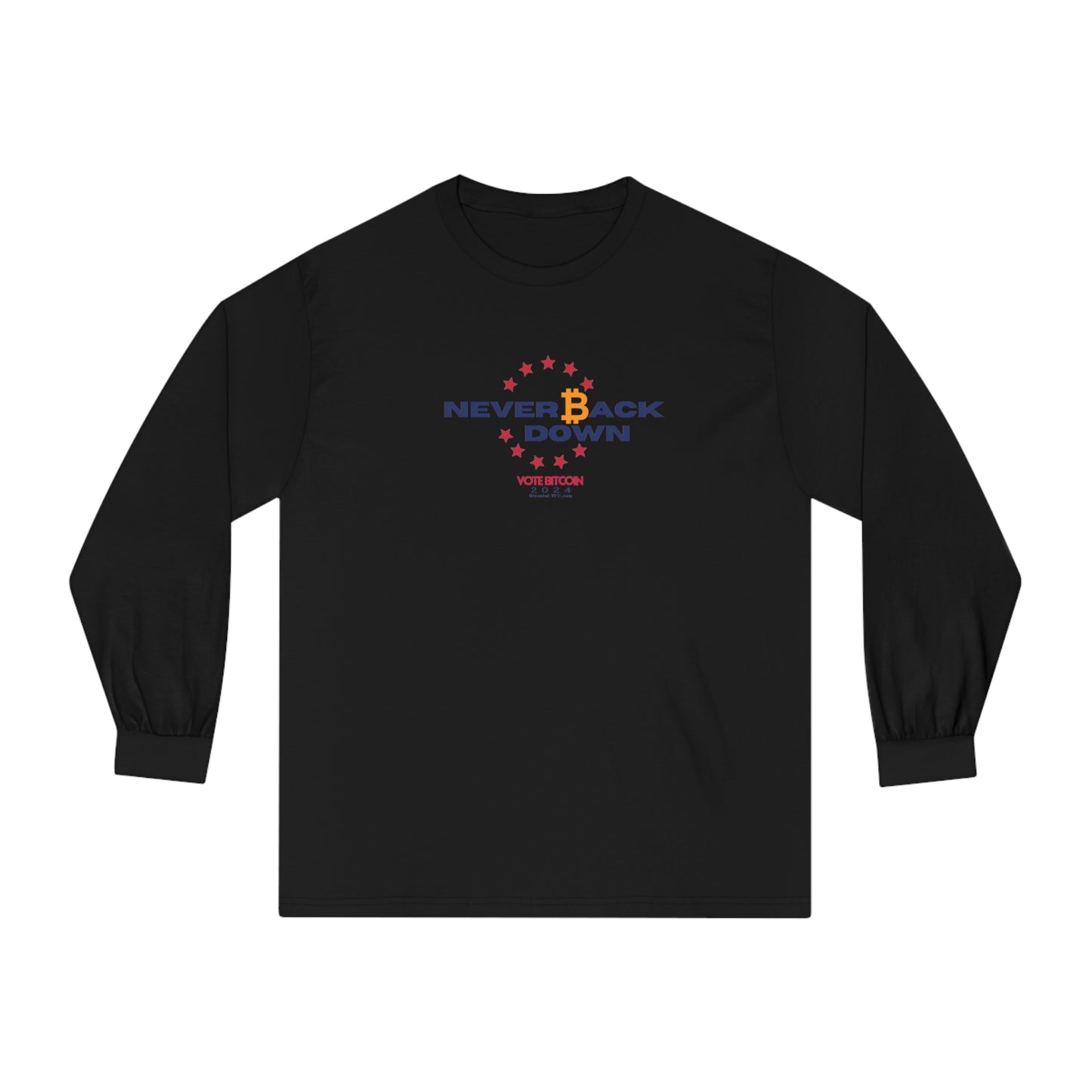 Vote - Bitdesan Long Sleeve T-Shirt