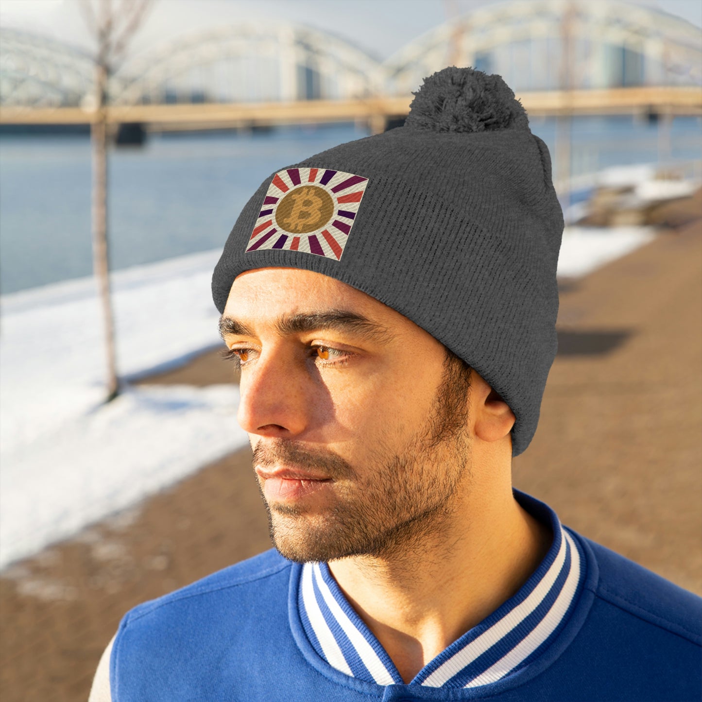 bTC sUN Ten Pom Pom Beanie