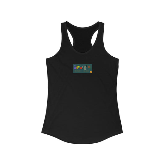 Women's I am Satoshi Racerback Tank - Three