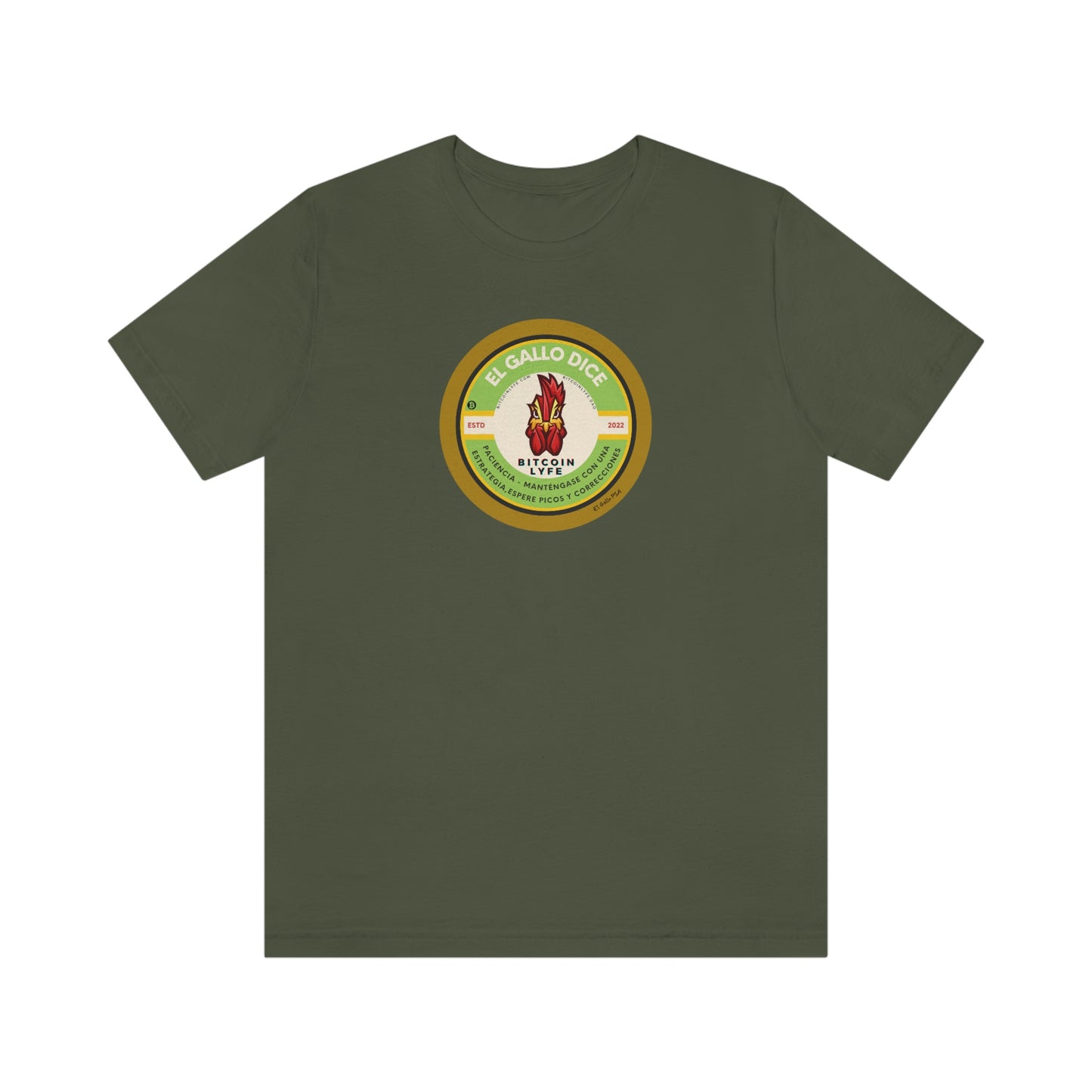 El Gallo PSA, Paciencia Short Sleeve Tee