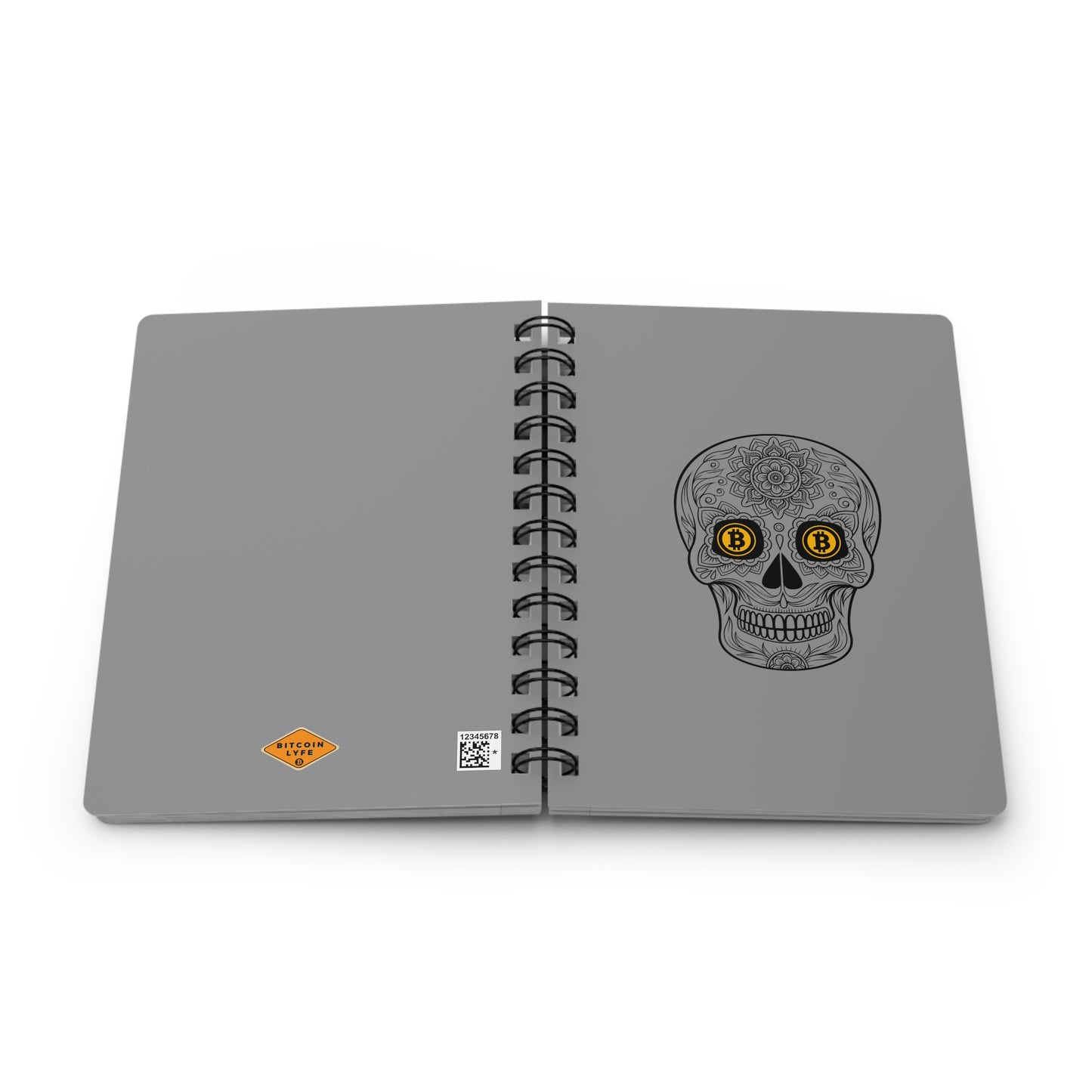 Día de los Muertos BTC Spiral Bound Journal, Siete