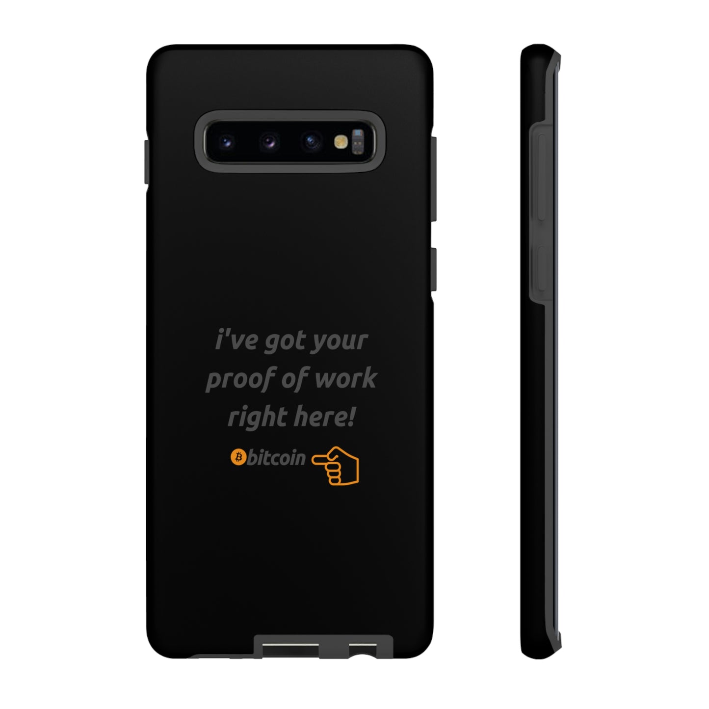 Tough Phone Case - BTC Proof Right Here #4