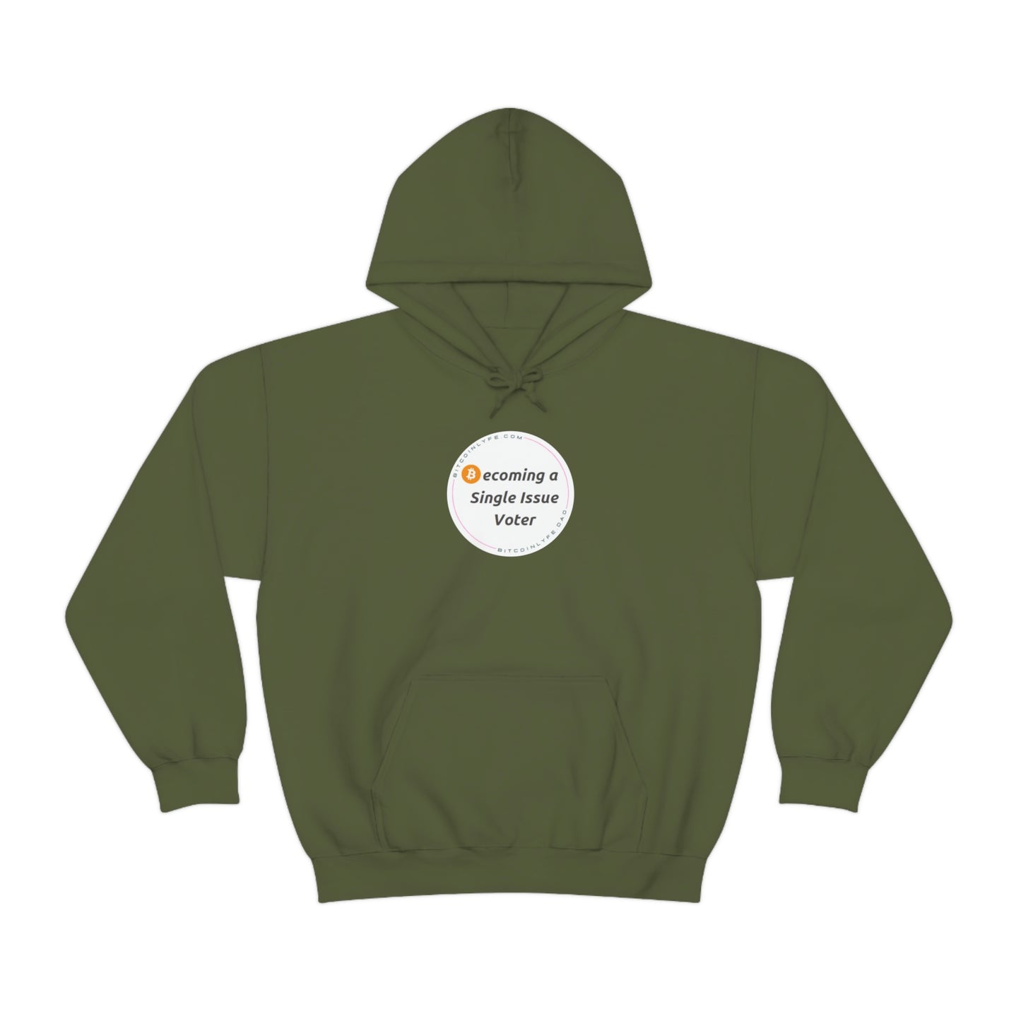 Becoming a Single Issue Voter Hooded Sweatshirt 1