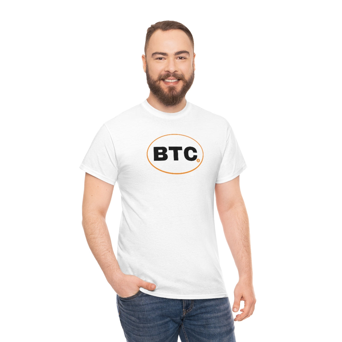 BTC Oval #3 Cotton T-Shirt