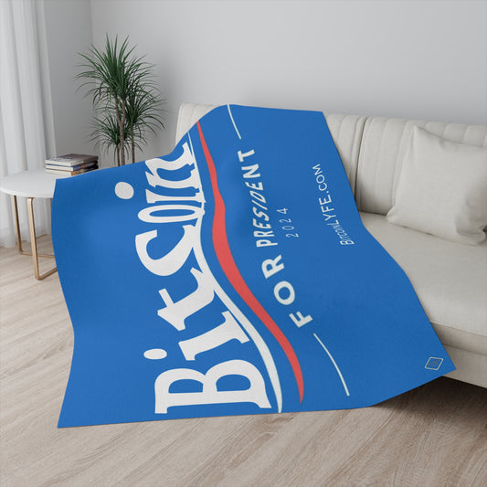 Vote - Bitrnie Sherpa Blanket