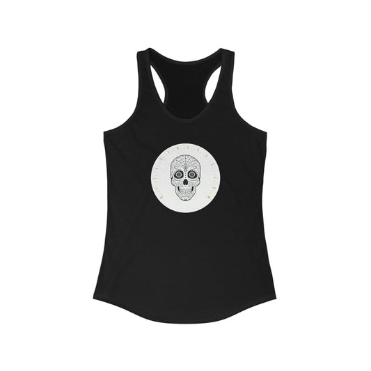 Día de los Muertos BTC Women's Racerback Tank, Cinco