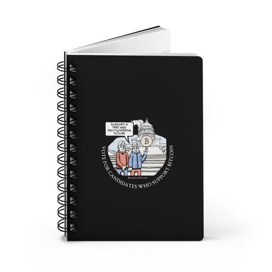 Vote - Candidates Spiral Bound Journal