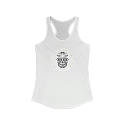 Día de los Muertos BTC Women's Racerback Tank, Nueve