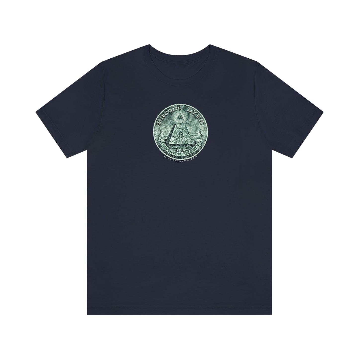 Bitcoin LYFE Pyramid T-Shirt