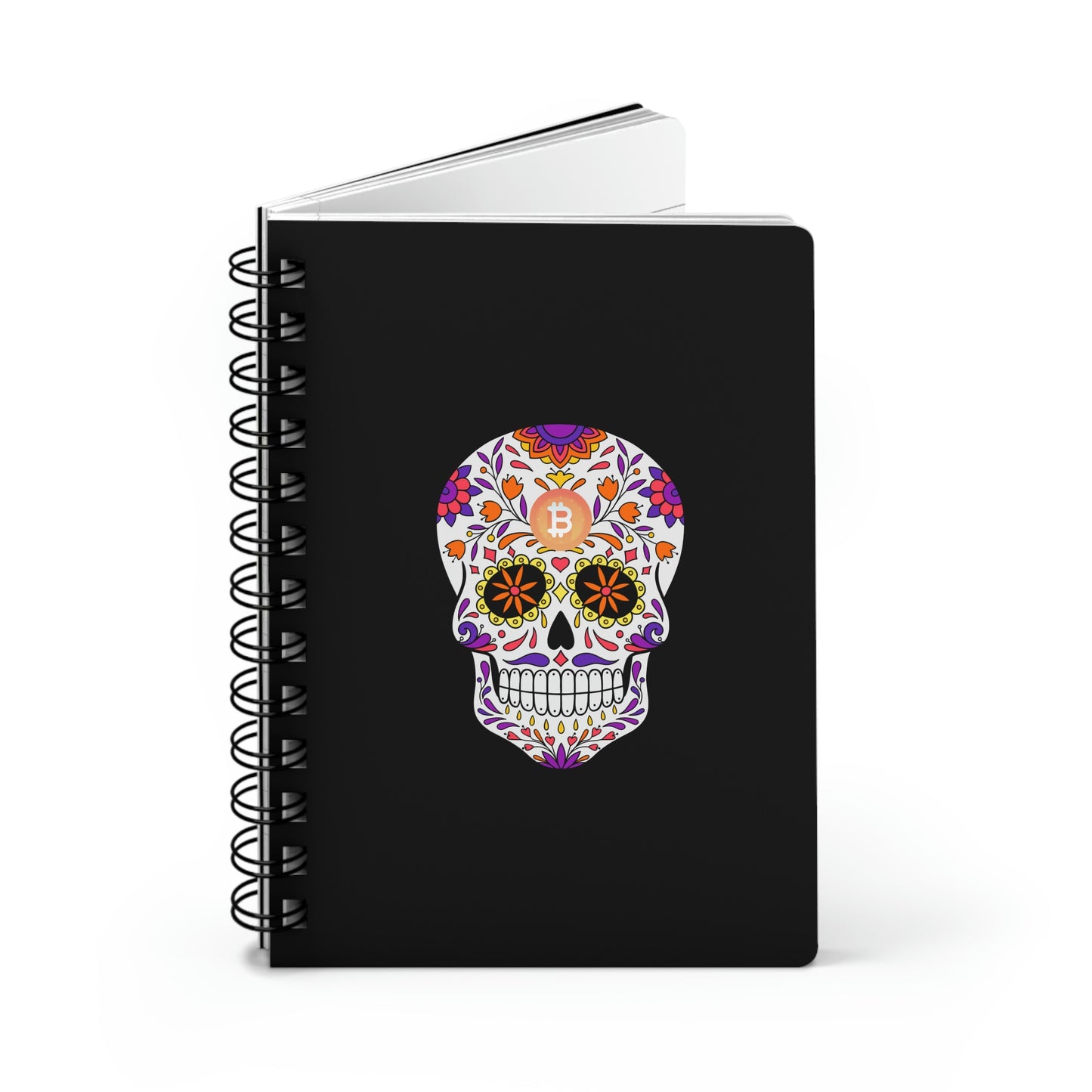 Día de los Muertos BTC Spiral Bound Journal, Trece