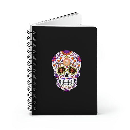 Día de los Muertos BTC Spiral Bound Journal, Trece