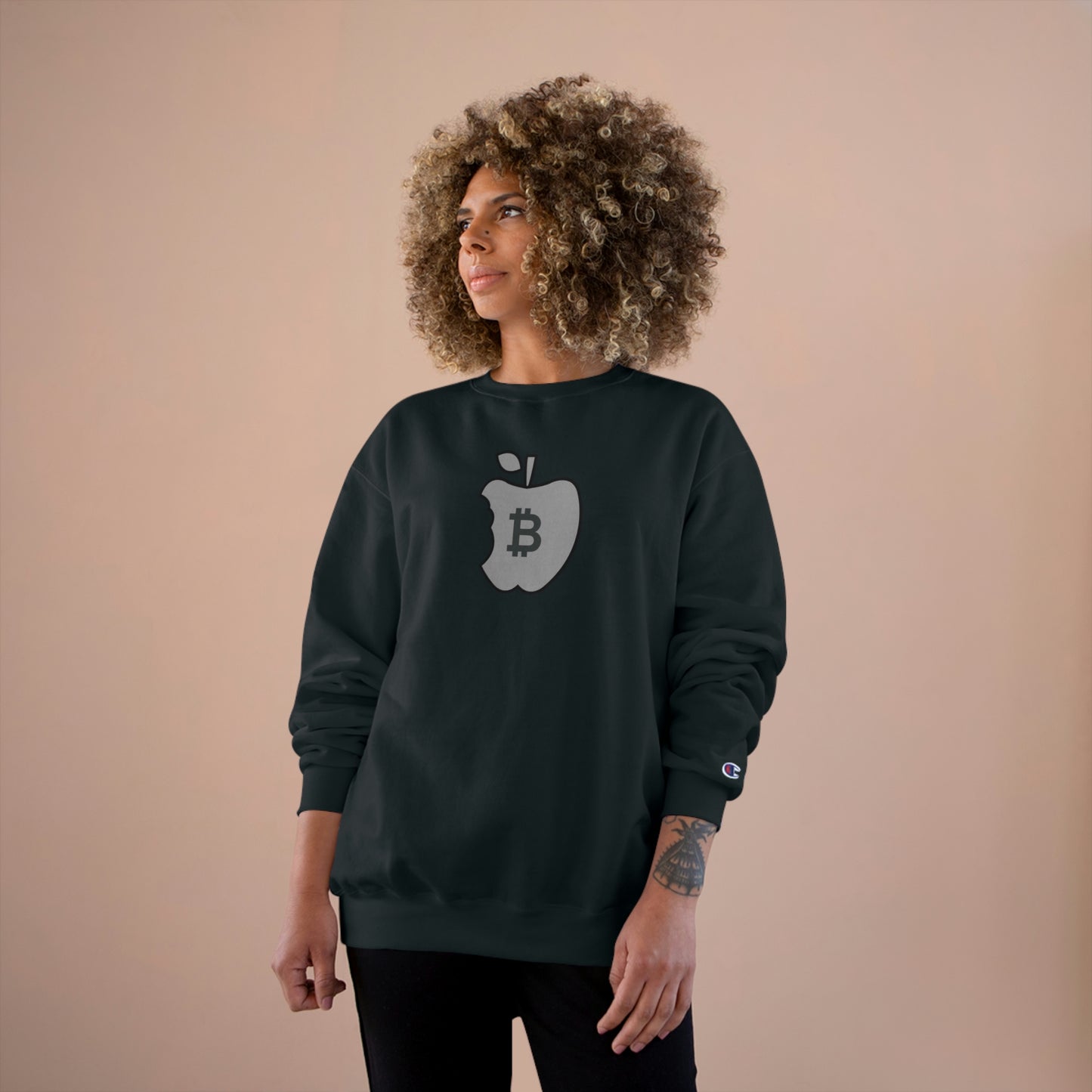 The B Apple Champion Sweatshirt