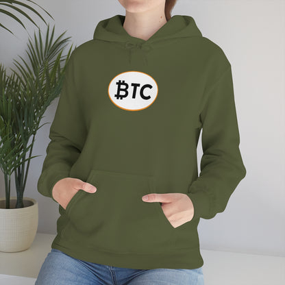 Bitcoin Oval #4 Hoodie