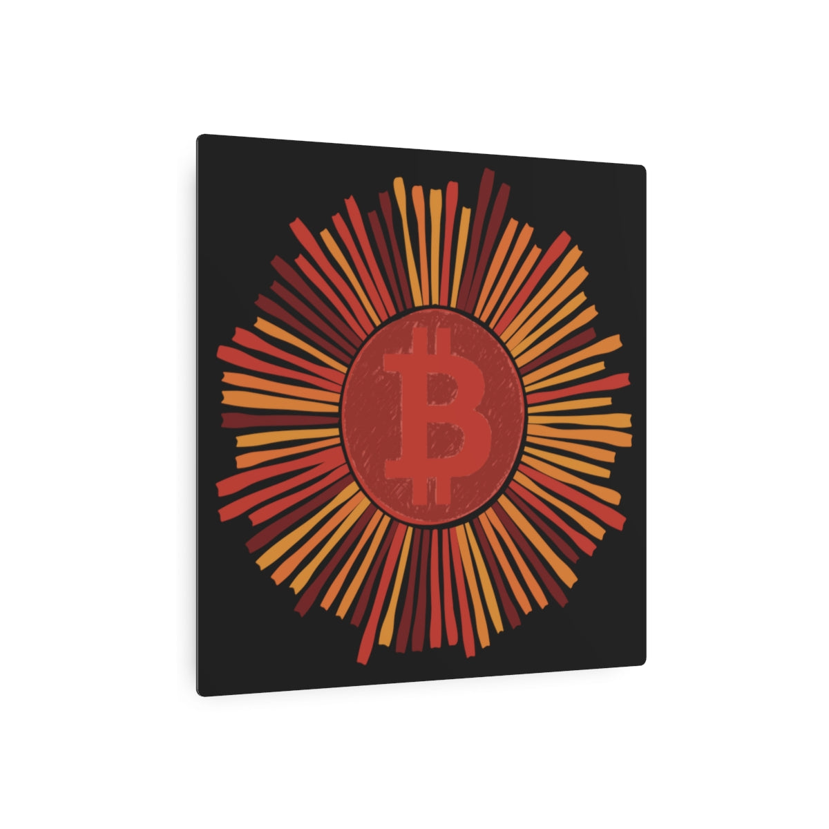 bTCsUN Five Metal Art Sign