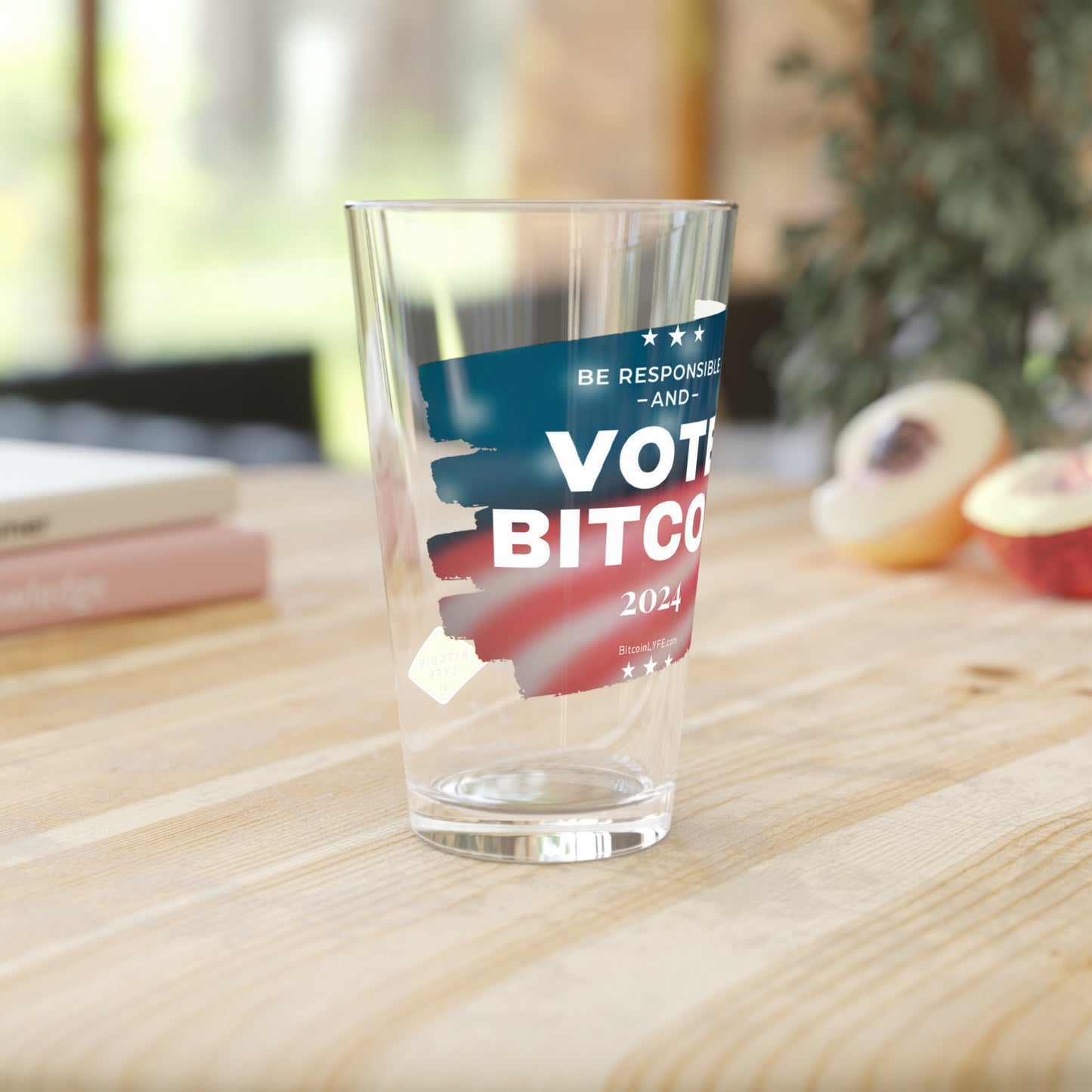 Vote - Responsibility Pint Glass