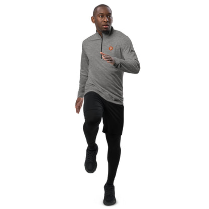 Bitcoin Adidas Quarter Zip Pullover, BTC2