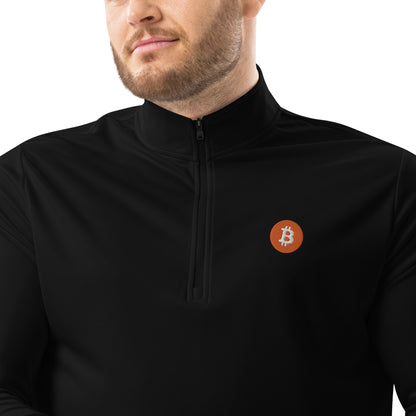 Bitcoin Adidas Quarter Zip Pullover, BTC2