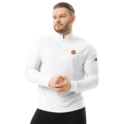 Bitcoin Adidas Quarter Zip Pullover, BTC2