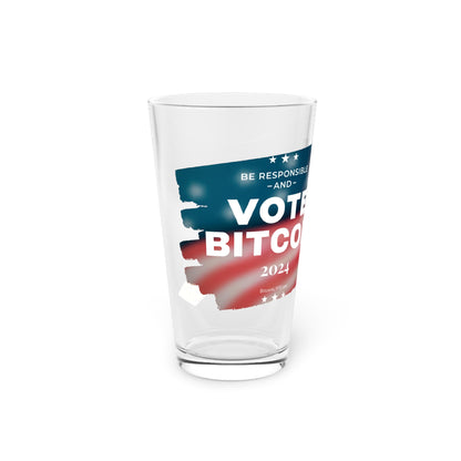 Vote - Responsibility Pint Glass