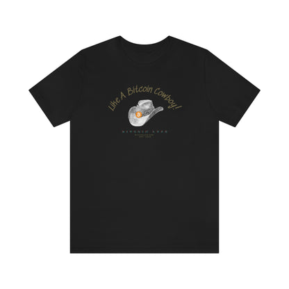 Bitcoin LYFE BTC Cowboy T-Shirt