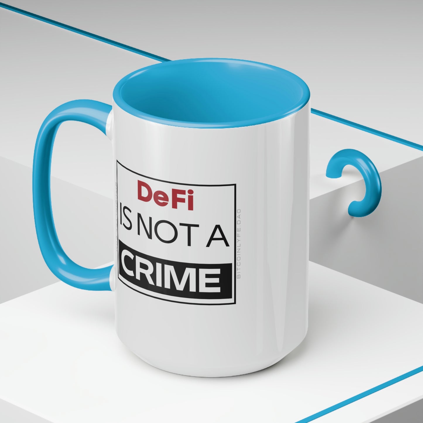 DeFi is Not a Crime Mug, 15oz