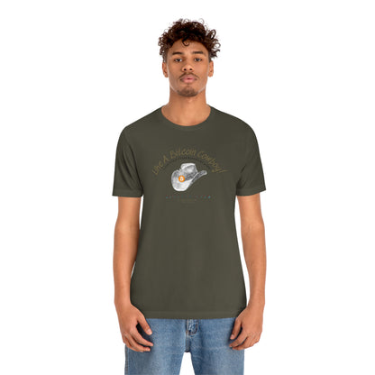 Bitcoin LYFE BTC Cowboy T-Shirt