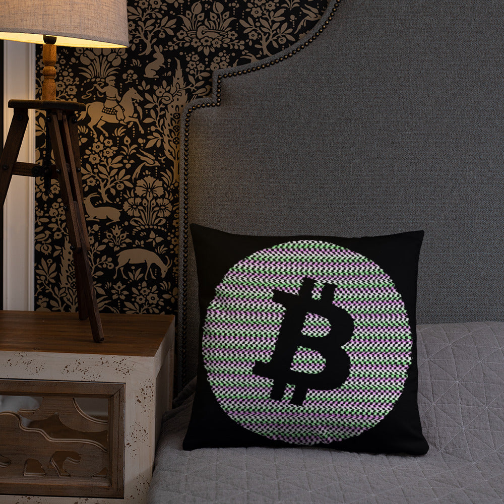 Bitcoin Pillow BTC6